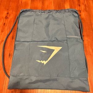 Sharkhead Gymshark Drawstring Gym Bag  Blue